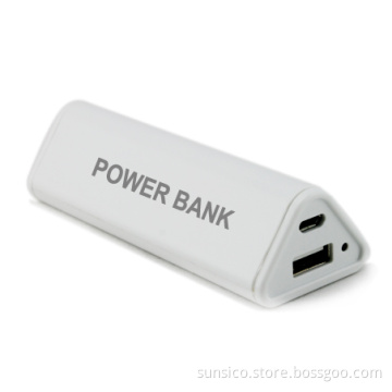 2600mAh Prism Shape Power Bank/ Portable Charger/ Mobile Power Bank